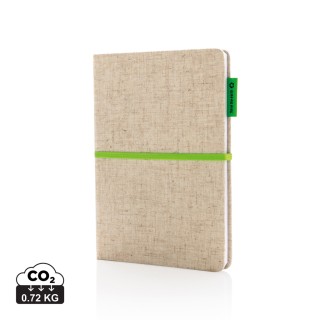 Libreta A5 yute Eco promocional